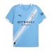 Pánské fotbalový oblečení Manchester City Erling Haaland #9 Domácí košile 2025-26 Krátkým Rukávem